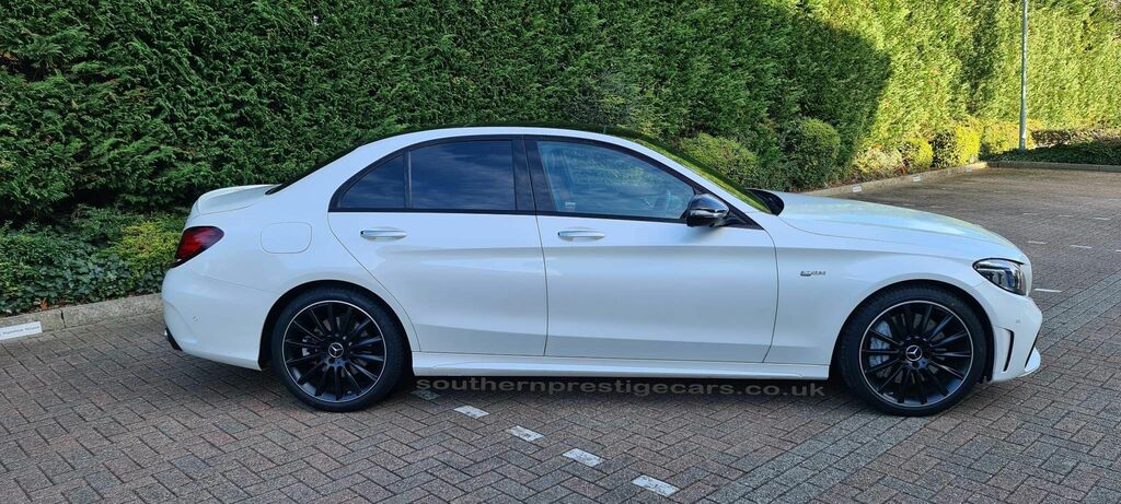 Mercedes-Benz C Class 3.0 C43 V6 Amg Premium Plus G-tronic 4Matic Eur White #5