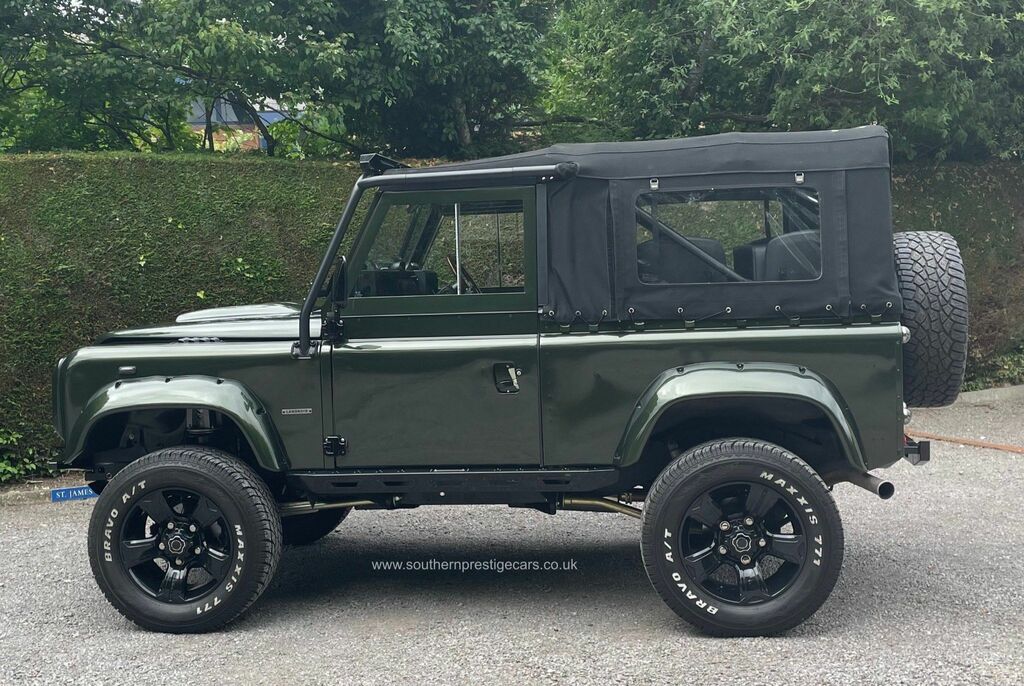Land Rover Defender 90 2.5 Tdi Pick-up Green #4