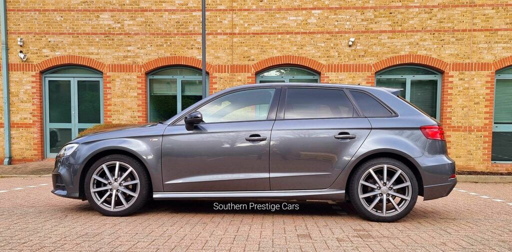 Audi A3 1.6 Tdi 30 Black Edition Sportback Euro 6 Ss Grey #4