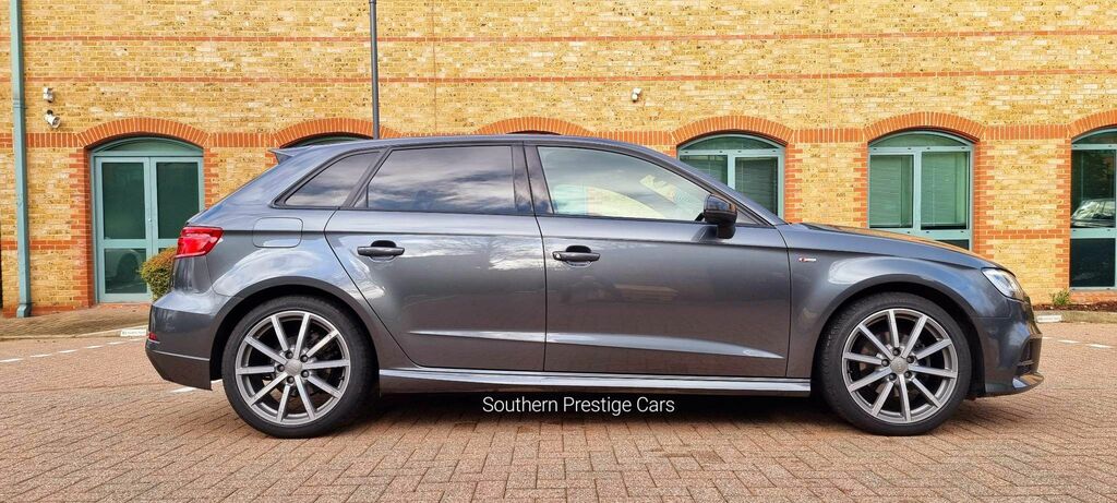 Audi A3 1.6 Tdi 30 Black Edition Sportback Euro 6 Ss Grey #6