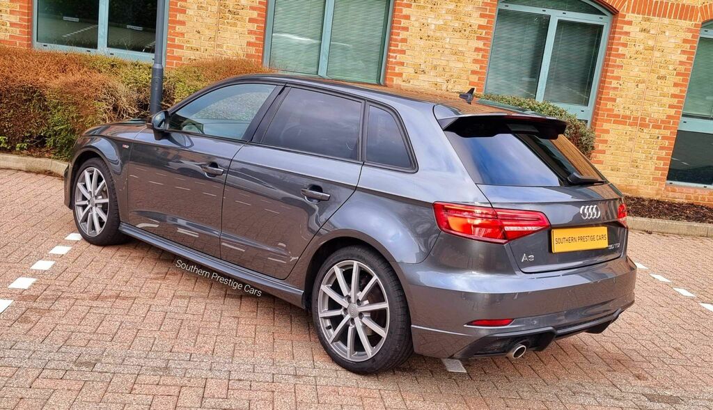 Audi A3 1.6 Tdi 30 Black Edition Sportback Euro 6 Ss Grey #2