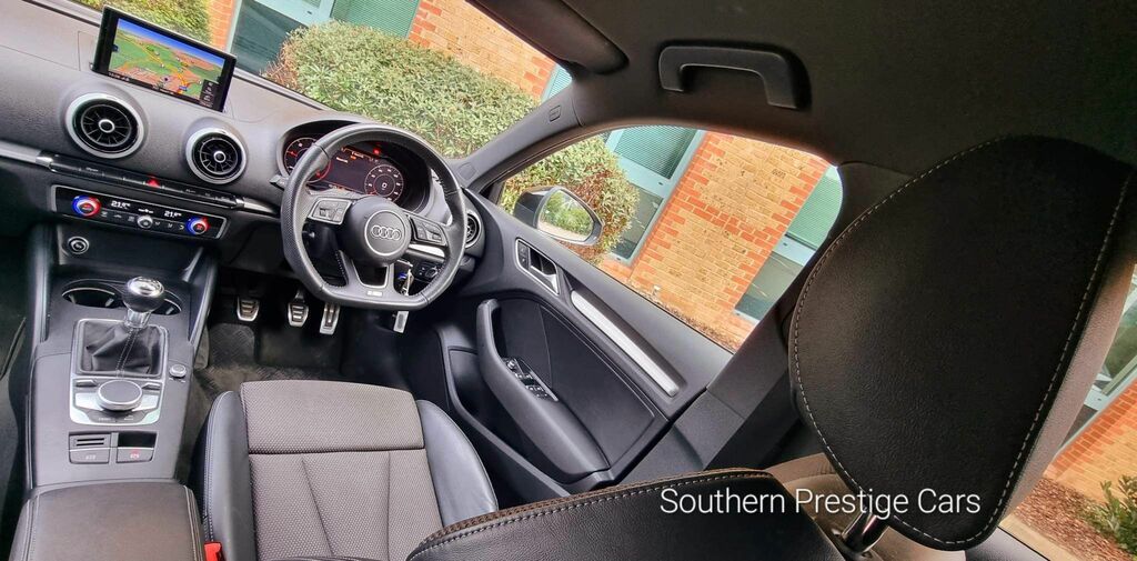 Audi A3 1.6 Tdi 30 Black Edition Sportback Euro 6 Ss Grey