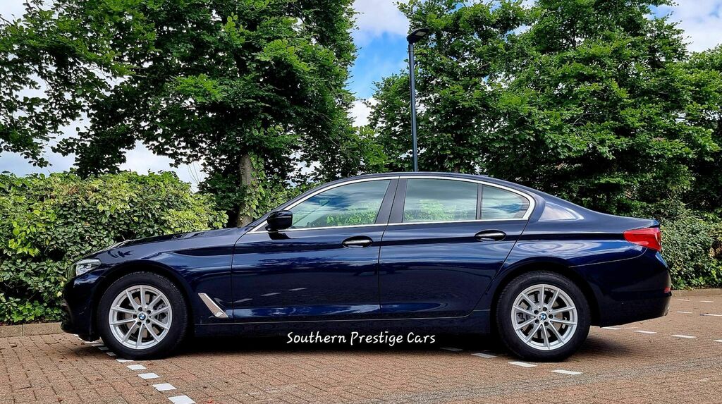 BMW 5 Series 2.0 520D Se Xdrive Euro 6 Ss Blue #3