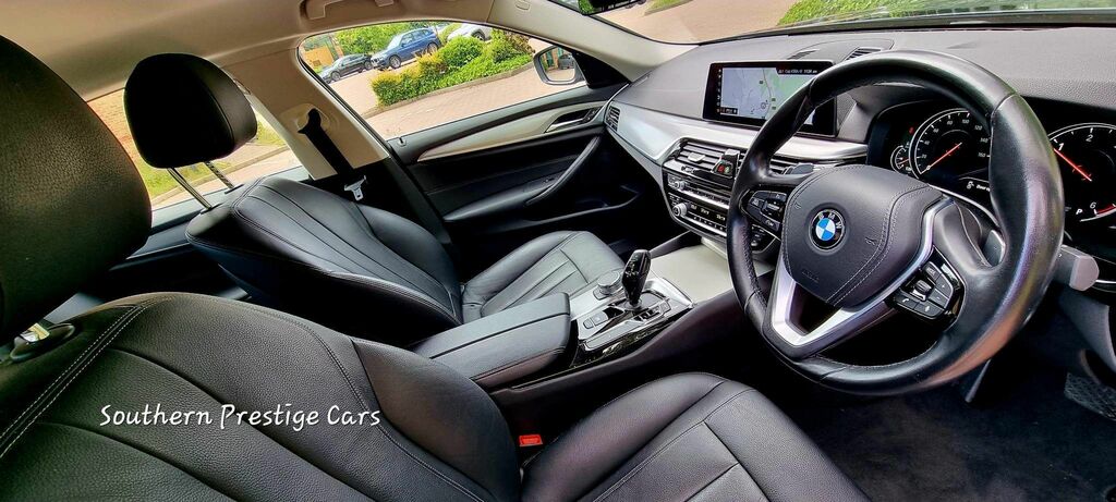 BMW 5 Series 2.0 520D Se Xdrive Euro 6 Ss Blue #6