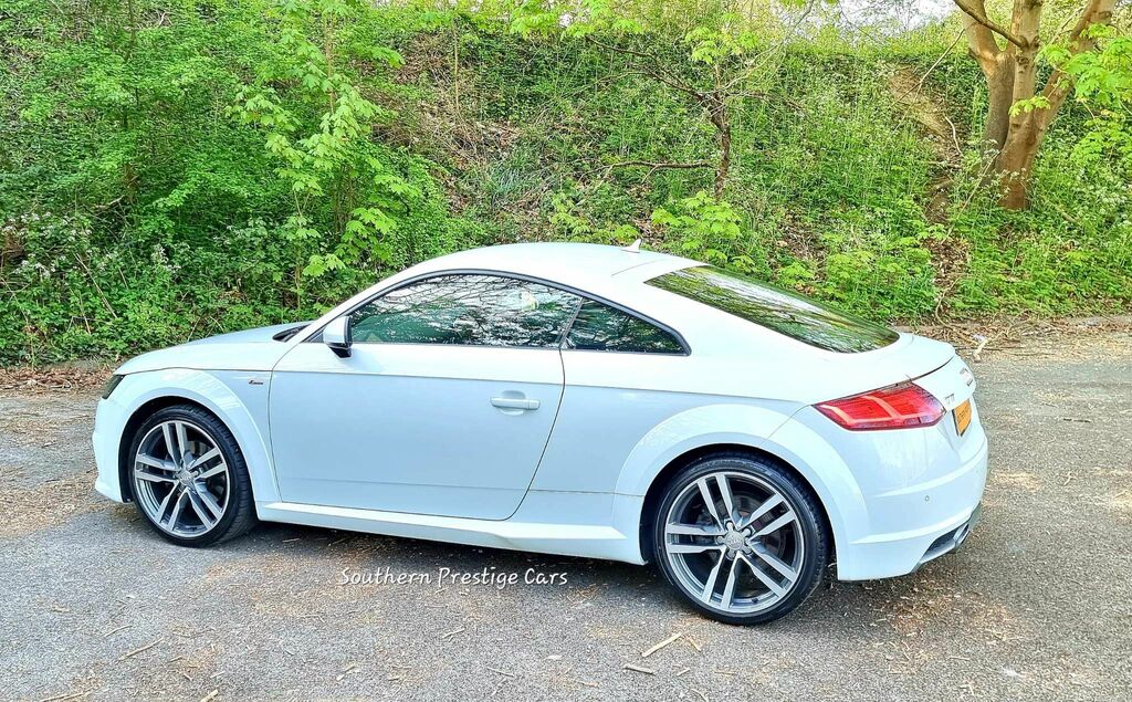 Audi TT 2.0 Tfsi S Line S Tronic Euro 6 Ss White #3