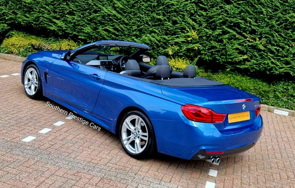 BMW 4 Series 2.0 420D M Sport Euro 6 Ss Blue #3