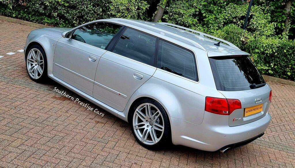 Audi RS4 Avant 4.2 Quattro Silver #3