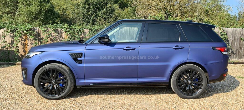 Land Rover Range Rover Sport 5.0 P575 V8 Svr 4Wd Euro 6 Ss Blue #6