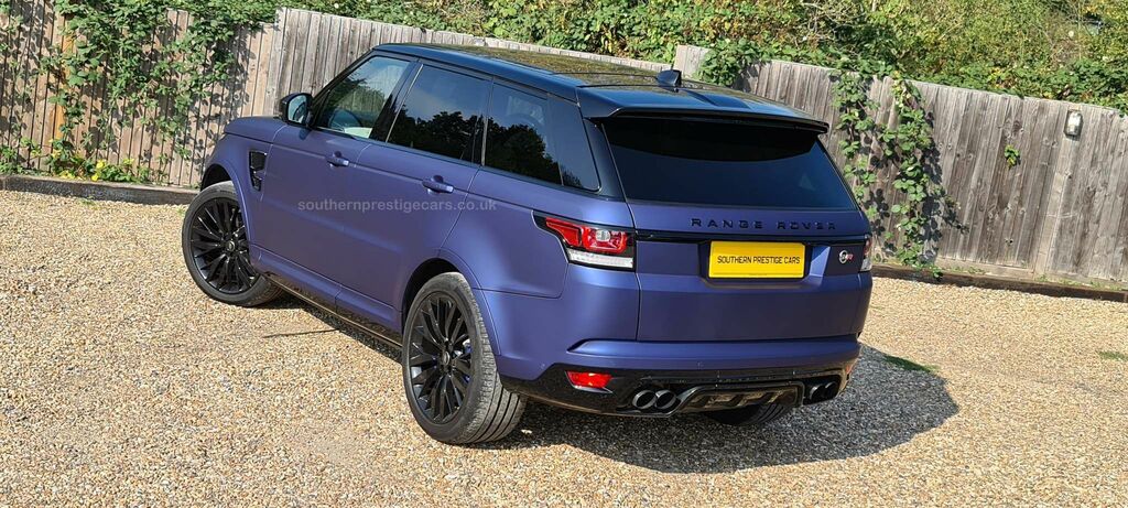 Land Rover Range Rover Sport 5.0 P575 V8 Svr 4Wd Euro 6 Ss Blue #3