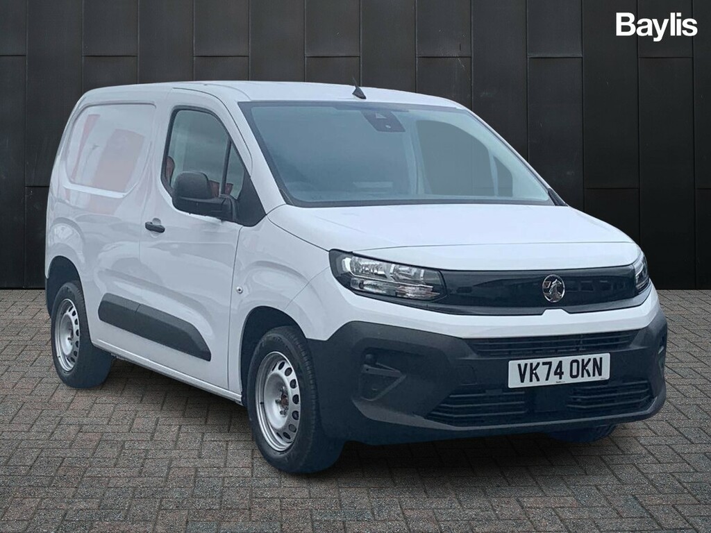 Vauxhall Combo Combo M Cargo 1.5 Turbo D 100Ps Prime H1 White