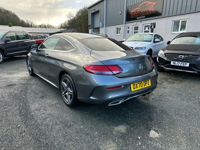 Mercedes-Benz C Class C220d Amg Line Coupe DX70OPZ Grey #4