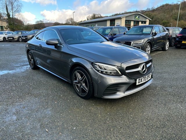 Mercedes-Benz C Class C220d Amg Line Coupe Grey