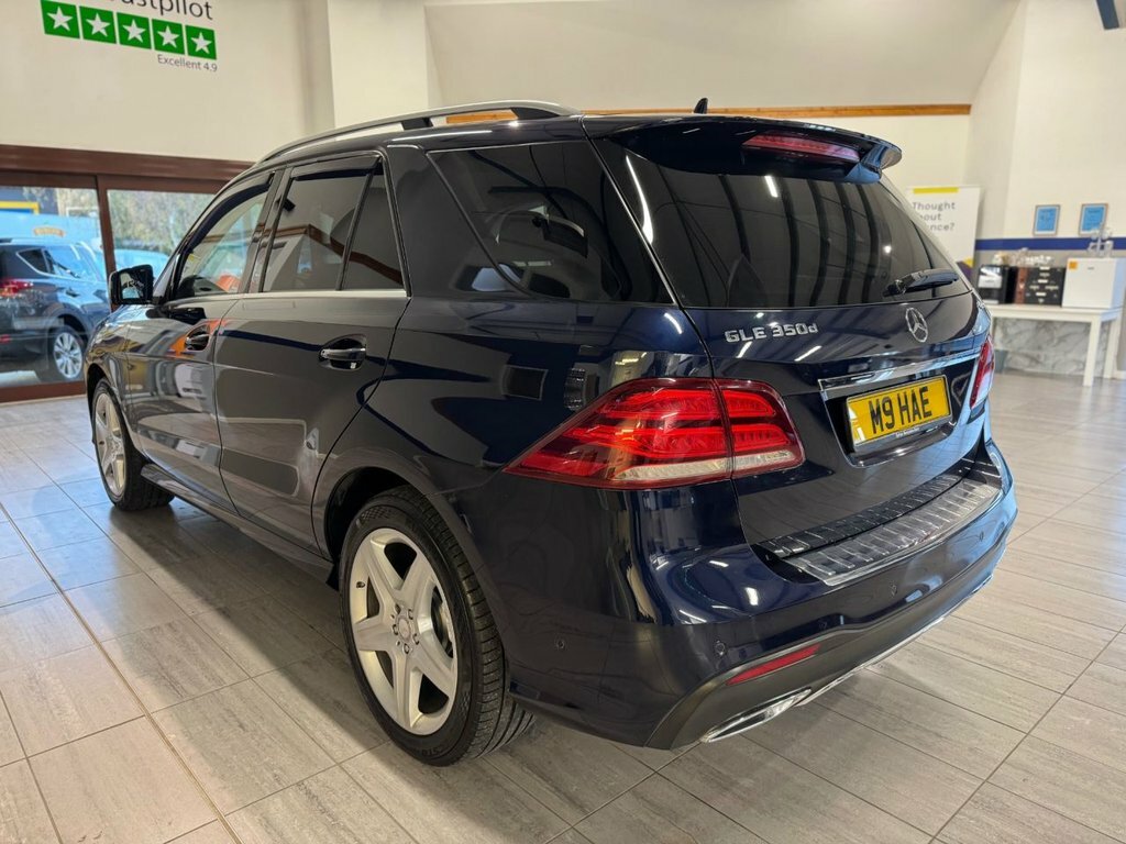Mercedes-Benz GLE Class 3L Amg Line KV66YWM Blue #5