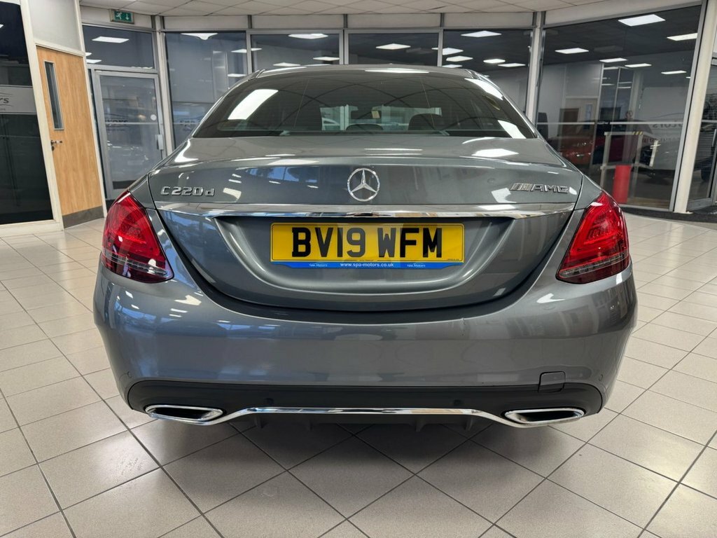 Mercedes-Benz C Class 2L Amg Line BV19WFM Grey #6