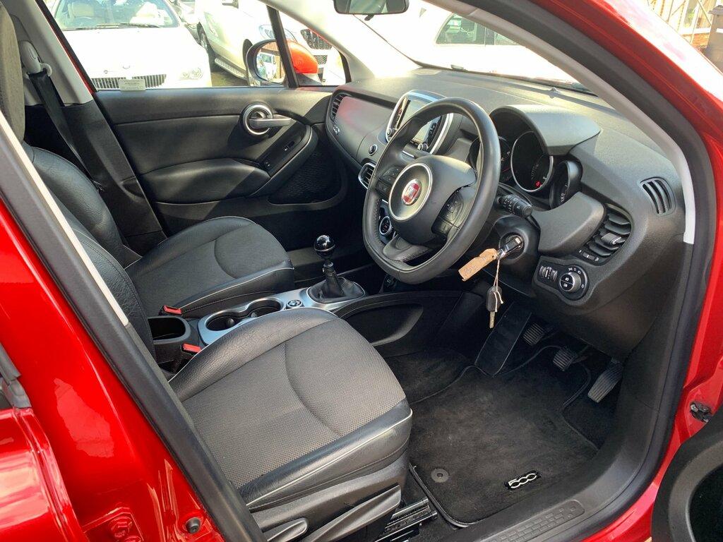 Fiat 500X 1.4 Multiair Cross Suv Euro 6 S WG65VPE Red #4