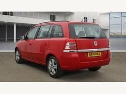 Vauxhall Zafira 16V Exclusiv Mpv EF14VNJ Red #3
