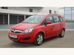 Vauxhall Zafira 16V Exclusiv Mpv Red