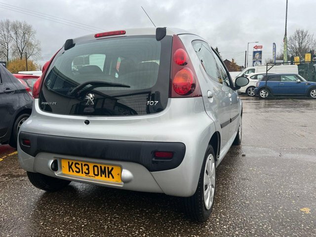 Peugeot 107 12V Active Hatchback Silver #6