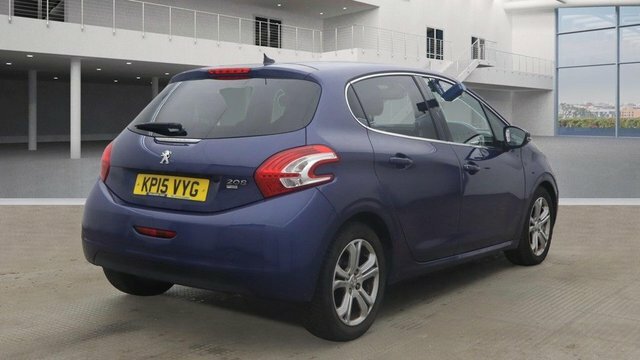 Peugeot e-208 E-hdi Allure Hatchback Blue #3