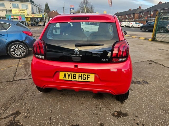 Peugeot 108 Active Hatchback AY18HGF Red #4