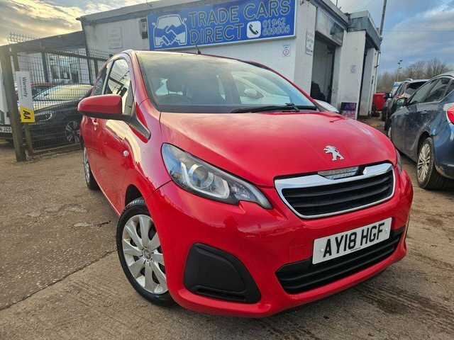 Peugeot 108 Active Hatchback Red