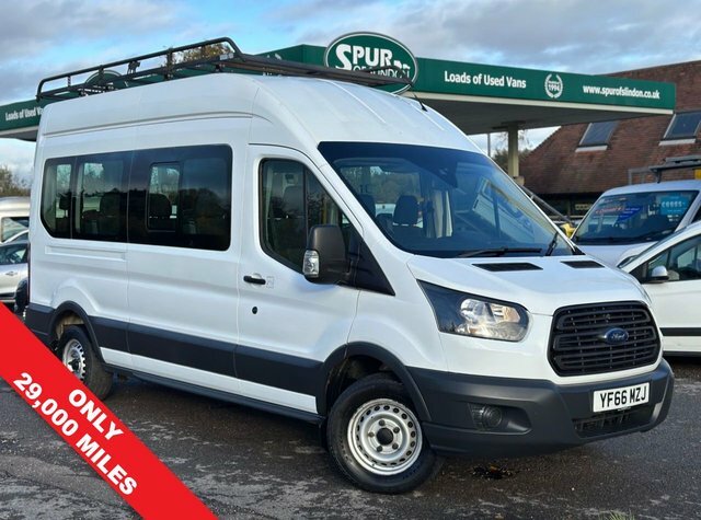Ford Transit Custom Tdci 410 Hdt Minibus White