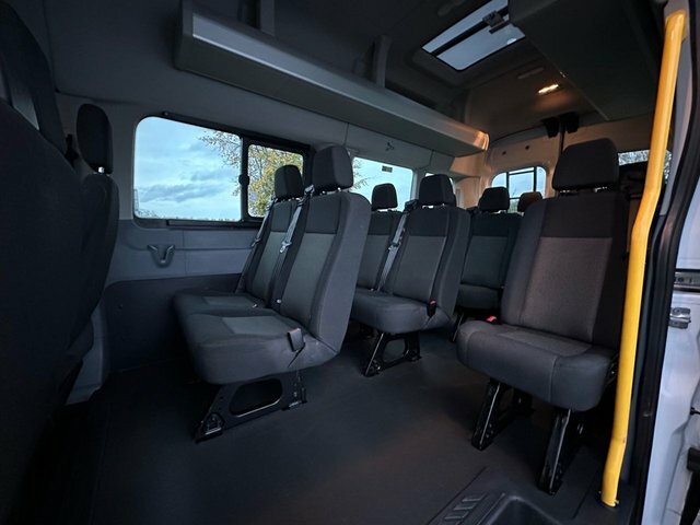 Ford Transit Custom Tdci 410 Hdt Minibus YF66MZJ White #3