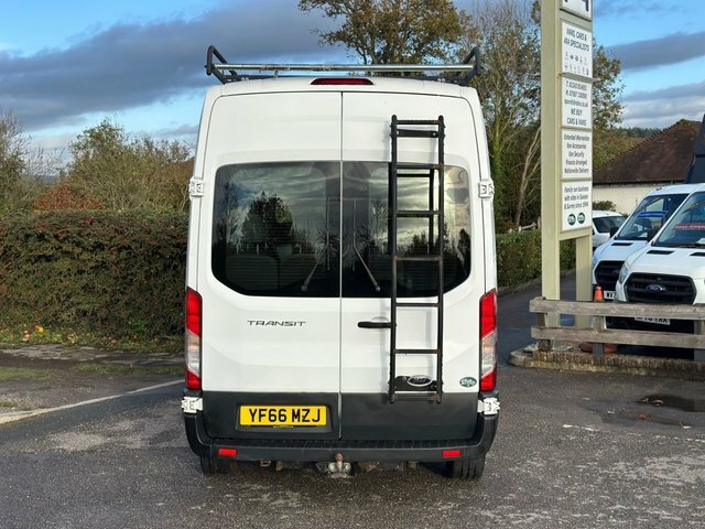 Ford Transit Custom Tdci 410 Hdt Minibus YF66MZJ White #5