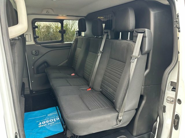 Ford Transit Custom 320 Ecoblue Limited Crew LA72HRK White #4