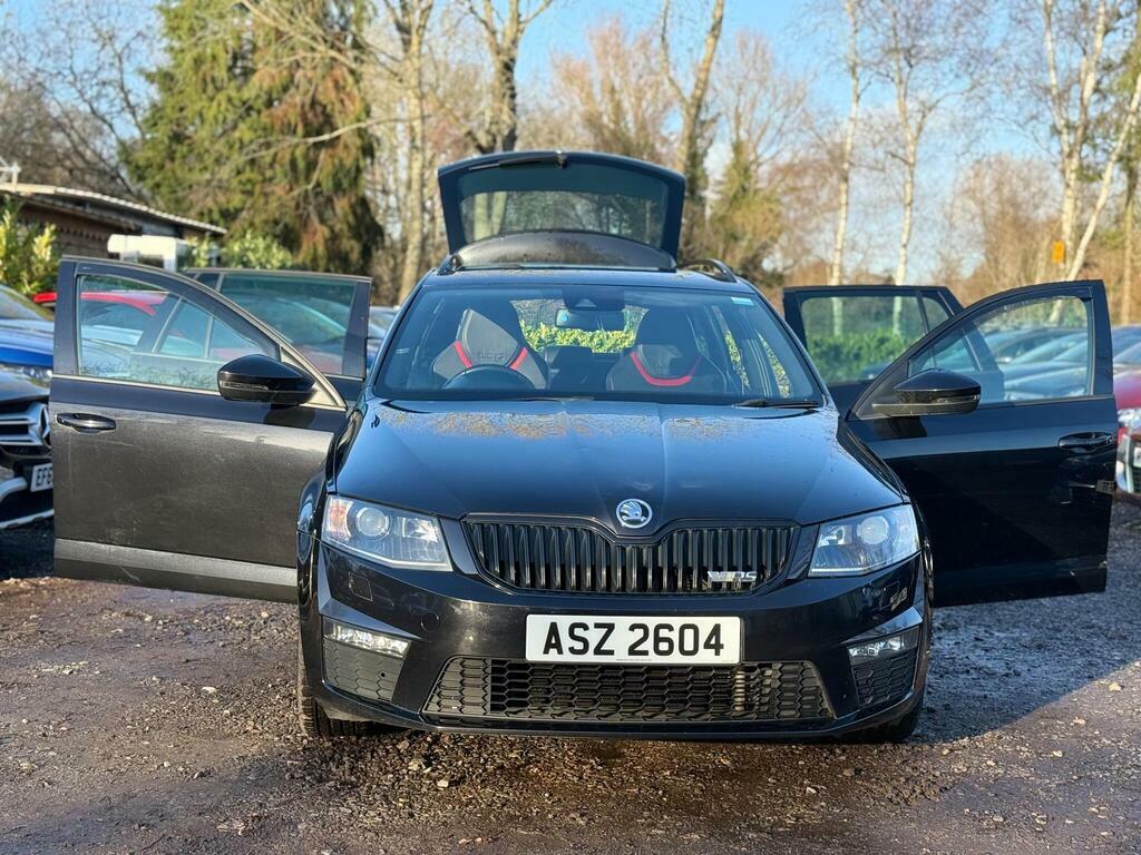 Skoda Octavia 2.0 Tdi Vrs Dsg Euro 6 Ss Snav ASZ2604 Black #2