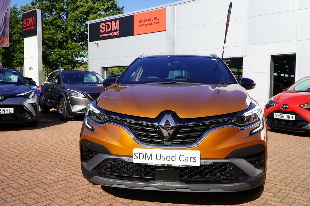 Renault Captur 1.6 E-tech Rs Line Suv Hybrid Euro LY22KJE Orange #3