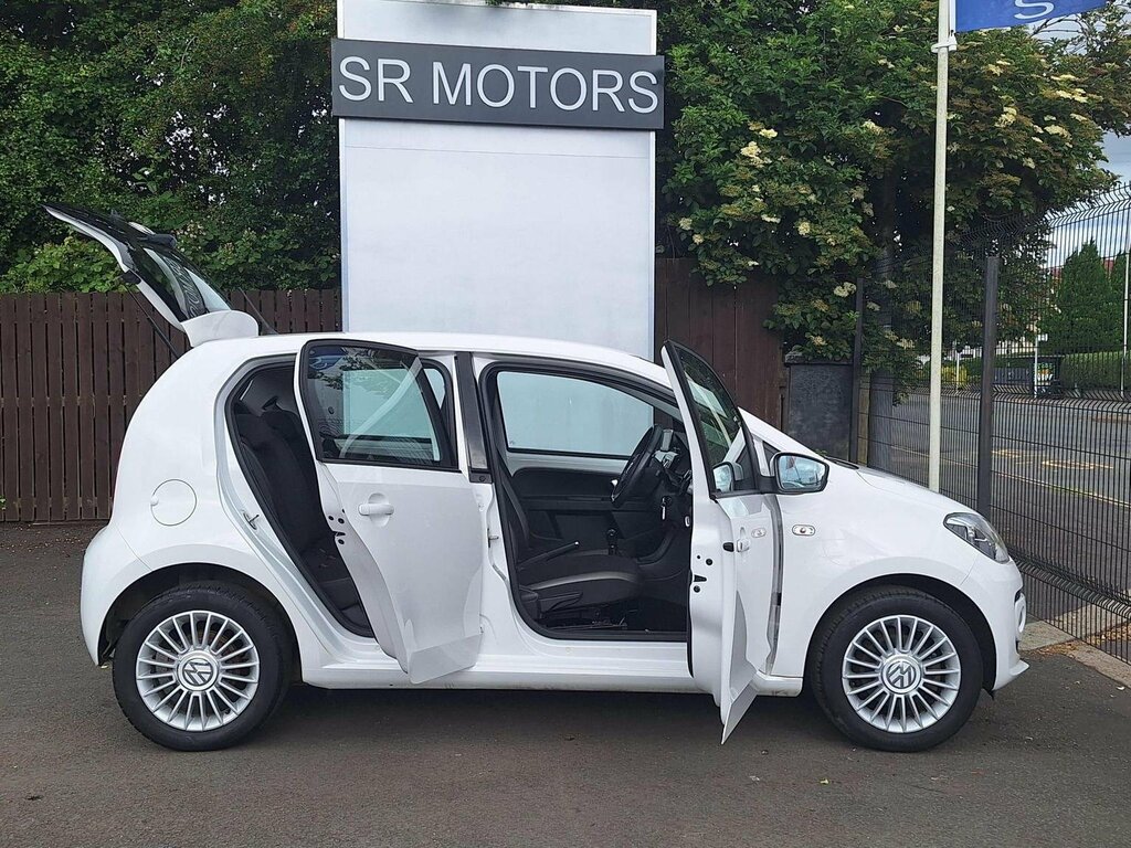 Volkswagen Up Hatchback 1.0 High Up Euro 6 201565 White #6