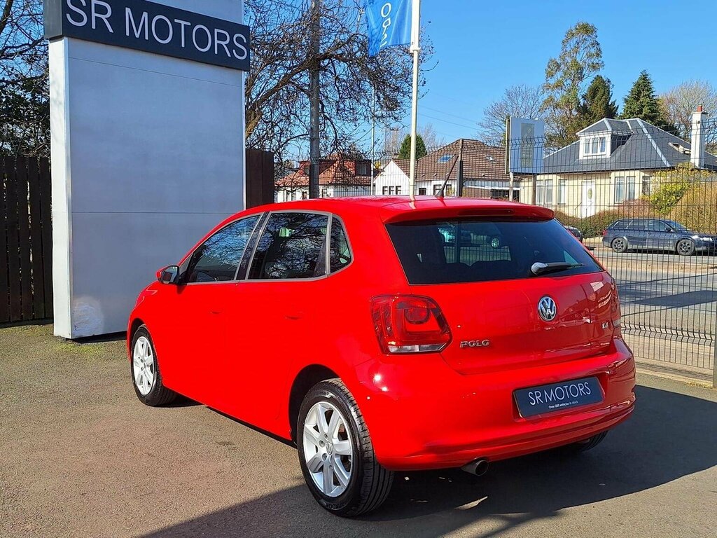 Volkswagen Polo Hatchback 1.4 Match Dsg Euro 5 201262 SH62FCF Red #4
