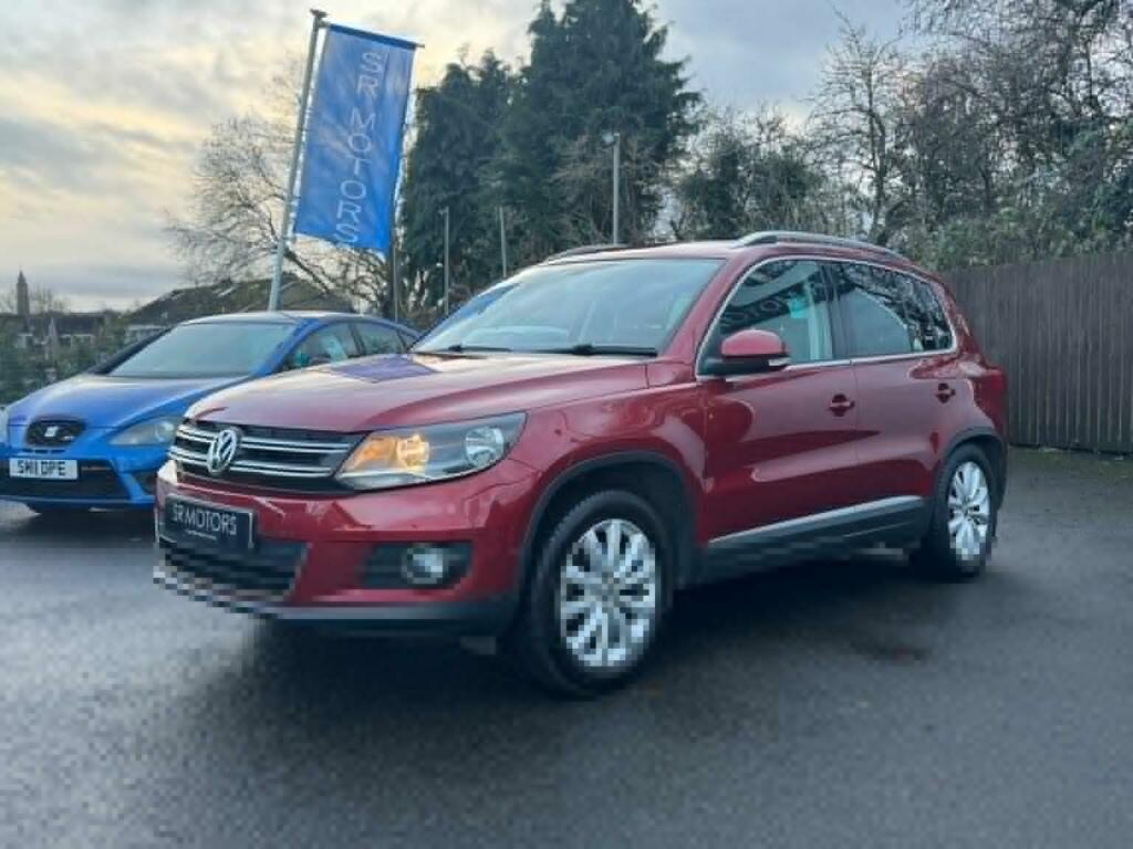 Volkswagen Tiguan Suv 2.0 Tdi Bluemotion Tech Match Dsg 4Wd Euro 5 SY15UOS Red #3