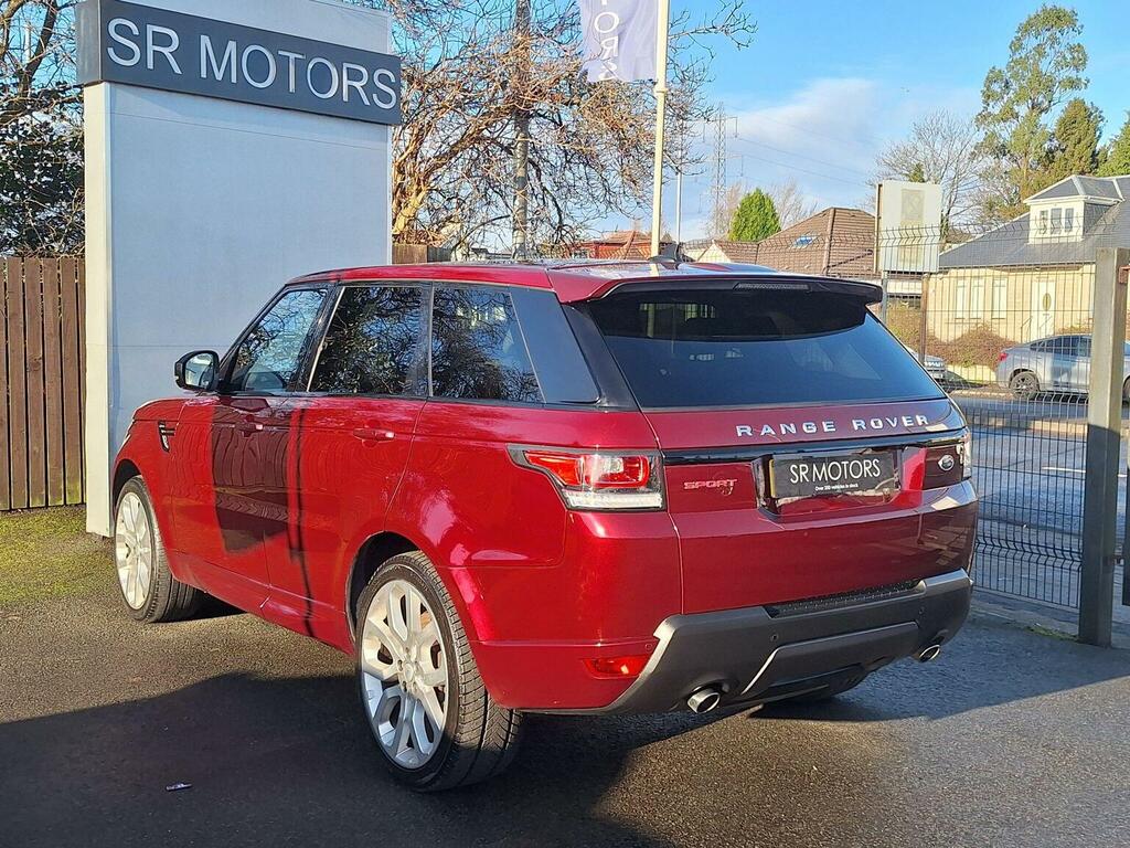 Land Rover Range Rover Sport Suv 3.0 Sd V6 Hse Dynamic 4Wd Euro 6 Ss PY66OKV Red #4