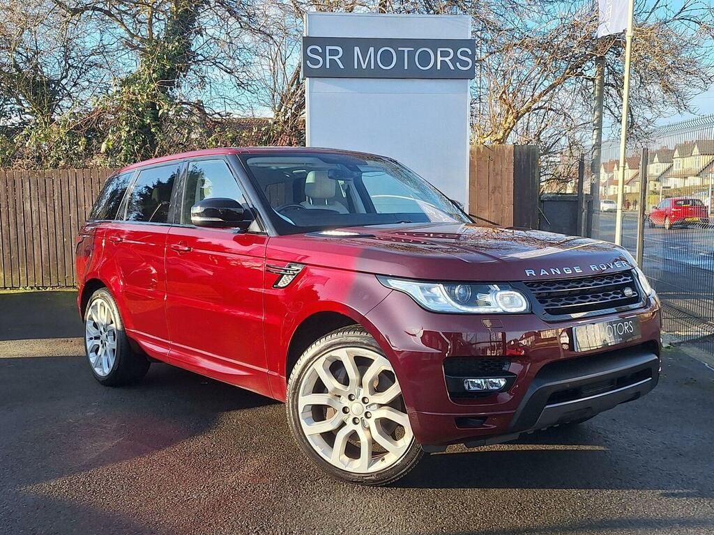 Land Rover Range Rover Sport Suv 3.0 Sd V6 Hse Dynamic 4Wd Euro 6 Ss Red