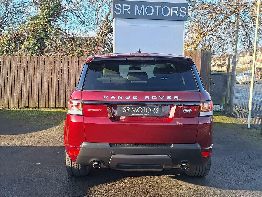 Land Rover Range Rover Sport Suv 3.0 Sd V6 Hse Dynamic 4Wd Euro 6 Ss PY66OKV Red #5