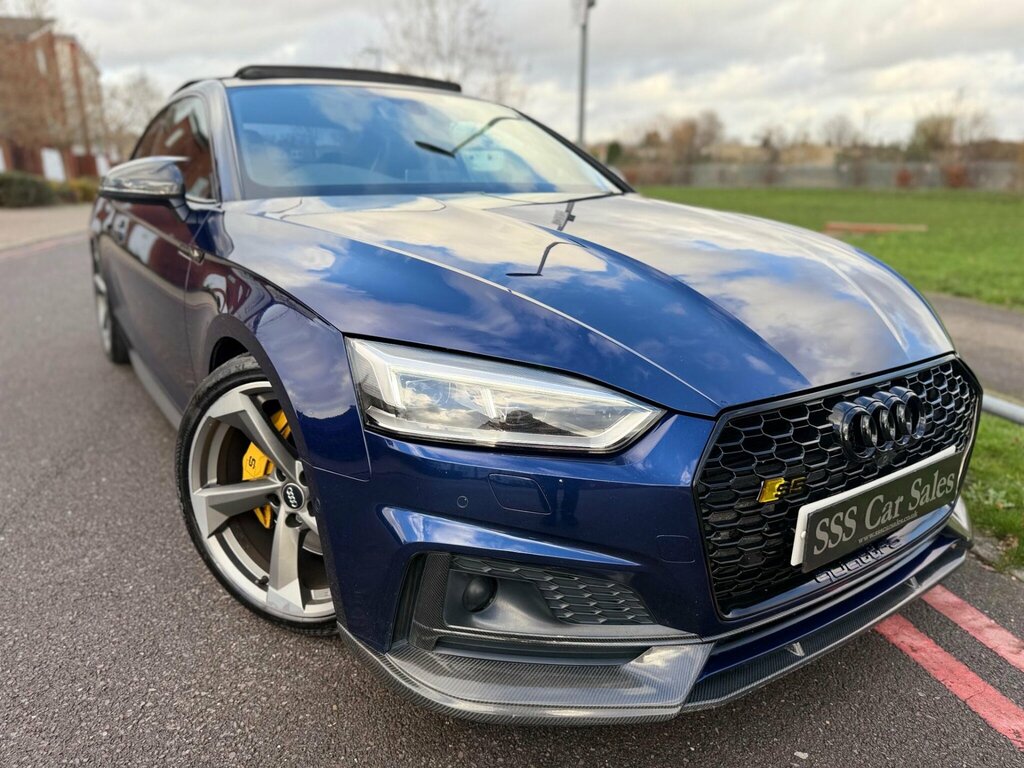 Audi S5 3.0 Tfsi V6 Tiptronic Quattro Euro 6 Ss LR67MMJ Blue #2