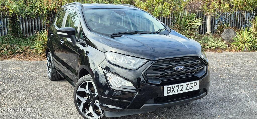 Ford Ecosport 1.0T Ecoboost St-line Euro 6 Ss Black