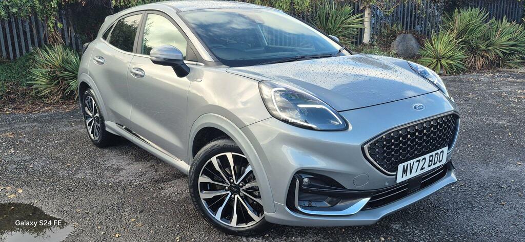 Ford Puma 1.0T Ecoboost Mhev St-line Vignale Dct Euro 6 Ss MV72BDO Silver #5