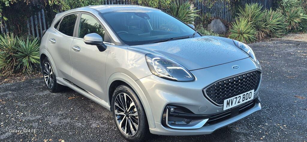 Ford Puma 1.0T Ecoboost Mhev St-line Vignale Dct Euro 6 Ss Silver