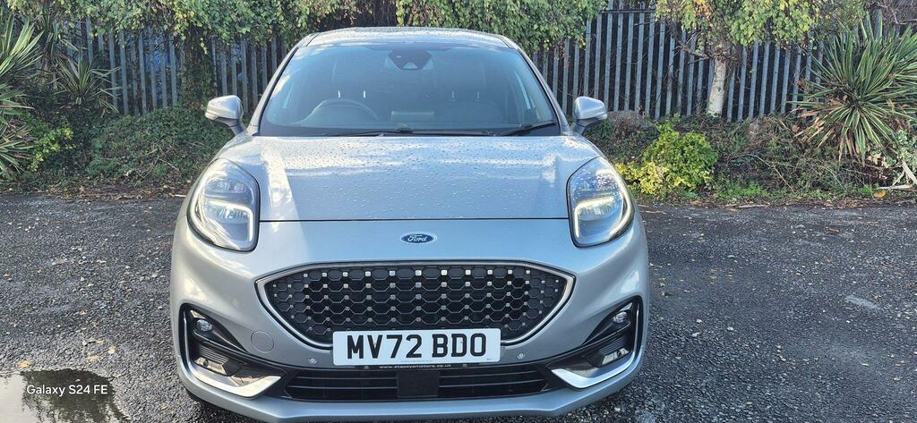 Ford Puma 1.0T Ecoboost Mhev St-line Vignale Dct Euro 6 Ss MV72BDO Silver #6