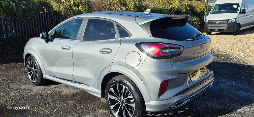 Ford Puma 1.0T Ecoboost Mhev St-line Vignale Dct Euro 6 Ss MV72BDO Silver #2