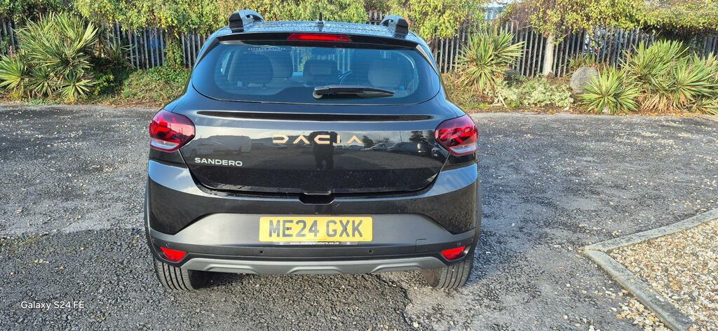 Dacia Sandero Stepway 1.0 Tce Extreme Euro 6 Ss ME24GXK Black #6