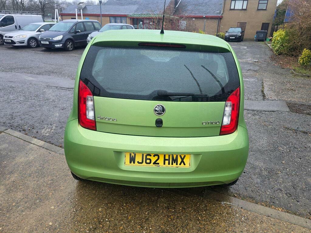 Skoda Citigo 1.0 Mpi Se Euro 5 WJ62HMX Green #4