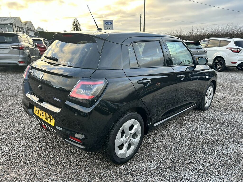 Suzuki Swift 1.2 Mhev Motion Hatchback Hybrid PX74URH Black #6