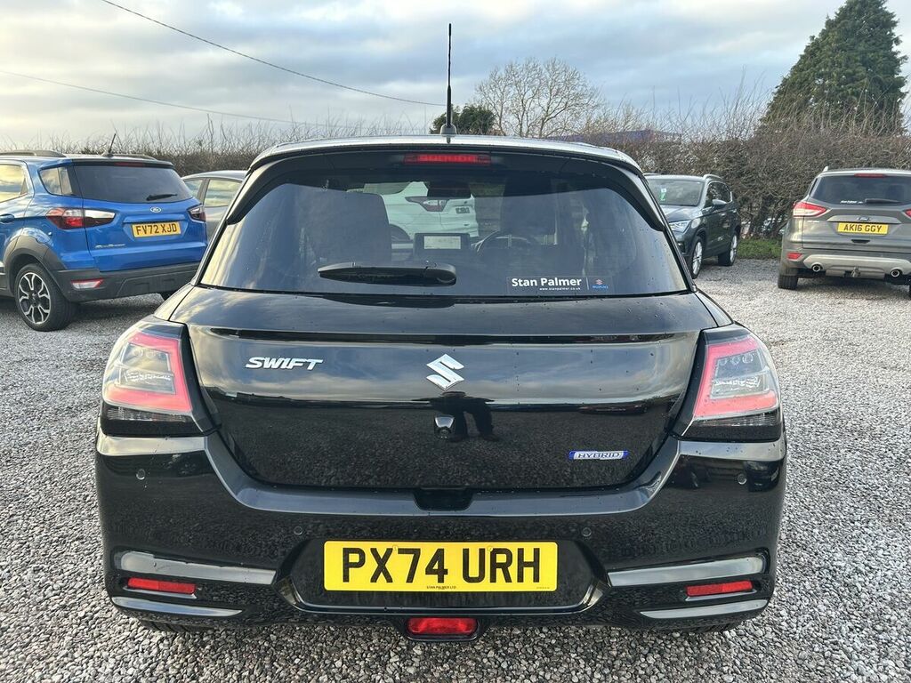 Suzuki Swift 1.2 Mhev Motion Hatchback Hybrid PX74URH Black #5