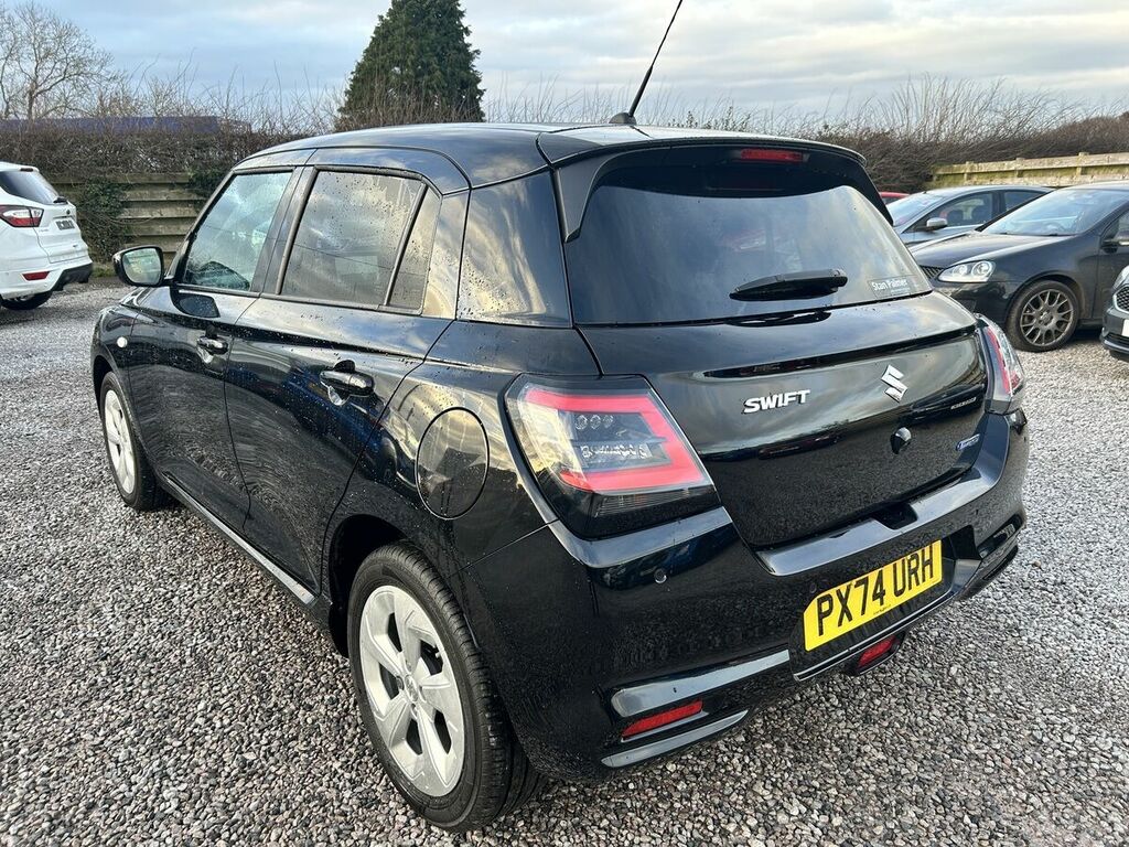 Suzuki Swift 1.2 Mhev Motion Hatchback Hybrid PX74URH Black #4