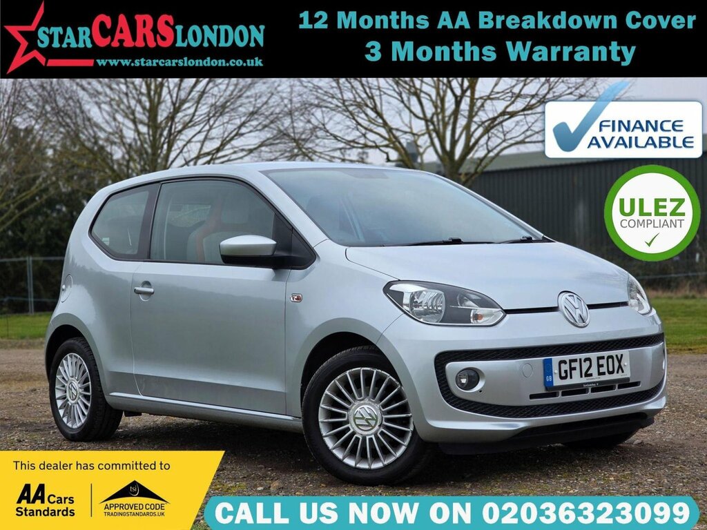 Volkswagen Up 1.0 High Up Euro 5 201212 Silver