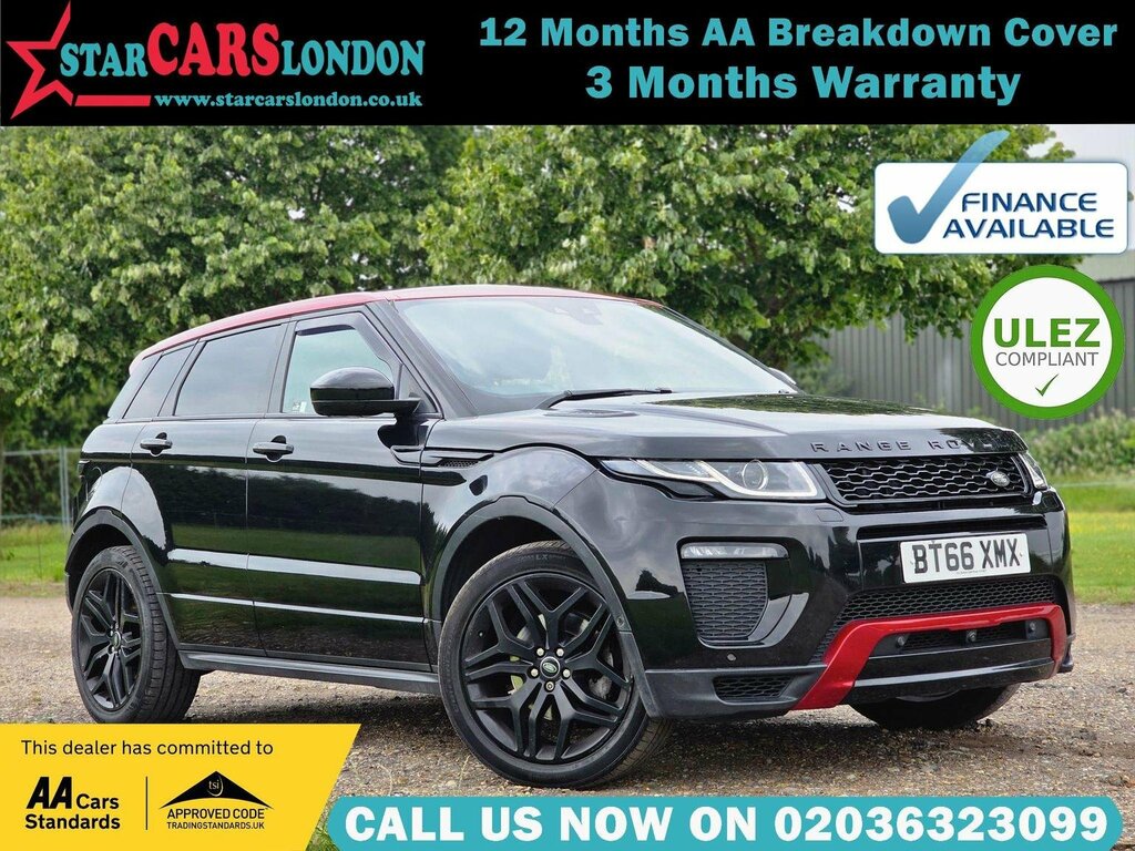 Land Rover Range Rover Evoque 2.0 Td4 Ember Special Edition 4Wd Euro 6 Ss Black